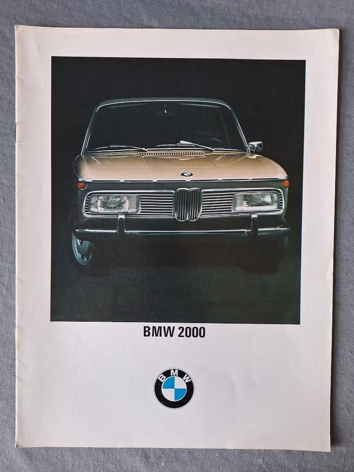 Brochure BMW 2000 - NL., Boeken, Auto's | Folders en Tijdschriften, BMW, Ophalen of Verzenden