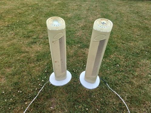 2 x Toren Ventilator, Witgoed en Apparatuur, Ventilatoren, Gebruikt, Torenventilator, Ophalen of Verzenden