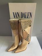Mooie Van Dalen Hoge Leren Laarzen mt 37, Hoge laarzen, Beige, Ophalen of Verzenden, Zo goed als nieuw