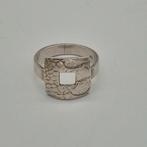 Zilveren Vintage Ring - Maat 19, Gebruikt, Verzenden, 19 tot 20, Dame of Heer