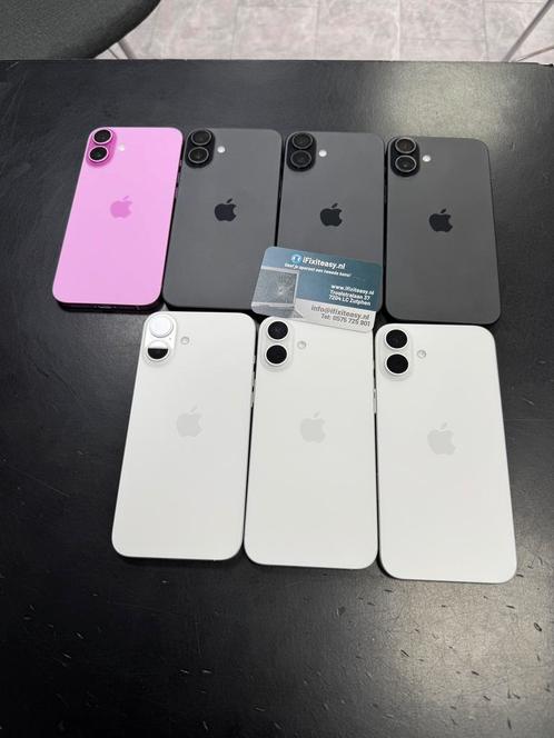 iPhone 16 Plus 256GB! Ongebruikt nieuw! Met jaar garantie, Telecommunicatie, Mobiele telefoons | Apple iPhone, Nieuw, 128 GB, Zwart