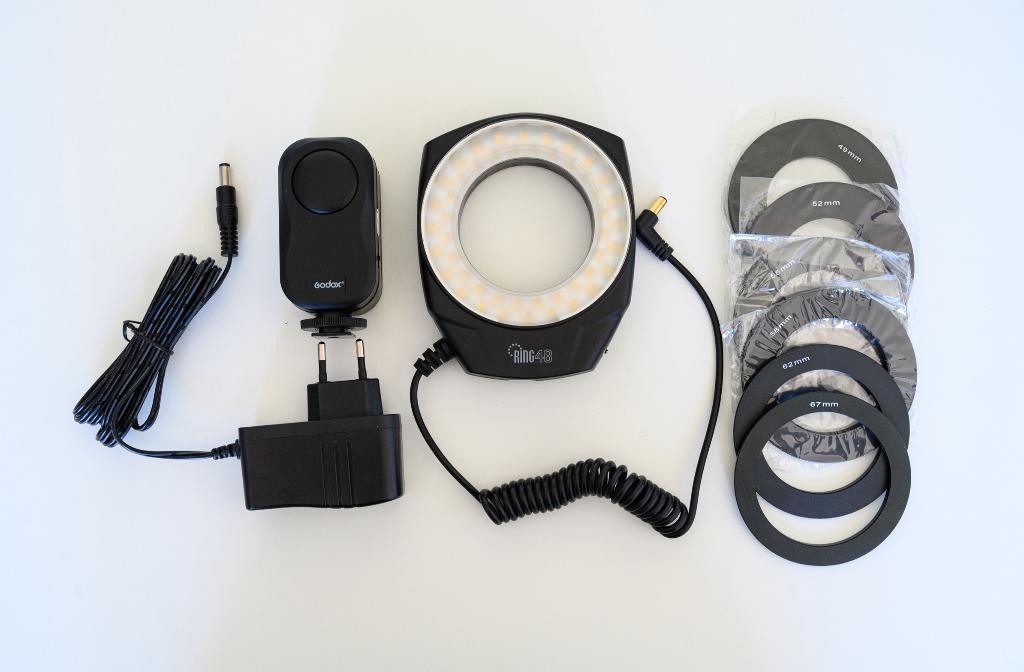 Godox Ring48 Macro Ring Light, Audio, Tv en Foto, Fotografie | Flitsers, Zo goed als nieuw, Overige merken, Ophalen of Verzenden