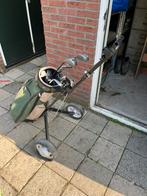 Golf set met Caddy/kar, Sport en Fitness, Ophalen of Verzenden, Zo goed als nieuw, Set, Overige merken