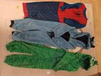 2 onesie maat 98/104. 1 spiderman pak maat 3 a 4 jaar., Ophalen of Verzenden, Zo goed als nieuw, Maat 98