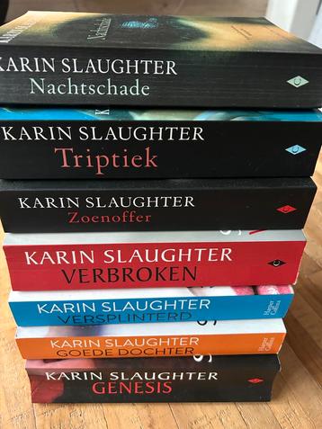 Karin Slaughter - 7 Boeken - Zeer Goede Staat beschikbaar voor biedingen