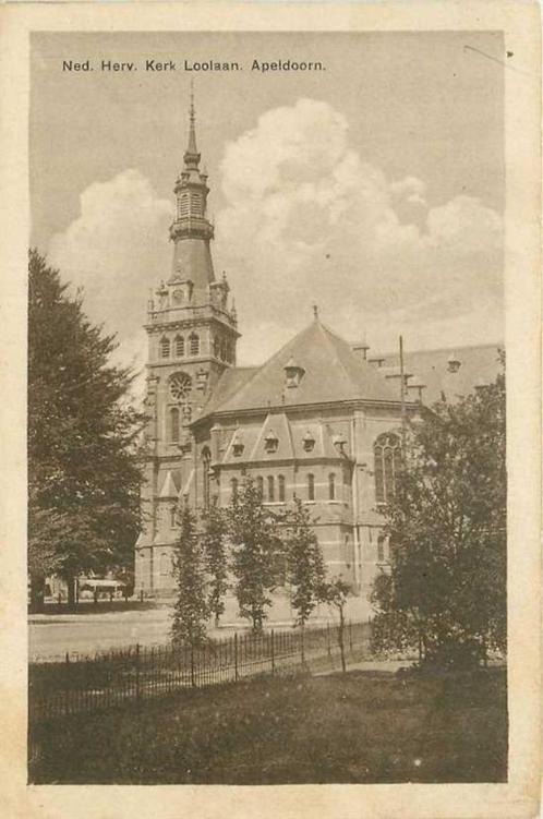 (300-484-007) Apeldoorn Kerk Loolaan, Verzamelen, Ansichtkaarten | Nederland, Gelderland, Verzenden