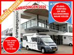 Knaus VanTastic 600 ME ENKELE BEDDEN EURO5 XXL GARAGE CAMPER, Caravans en Kamperen, Standaard zit, Fiat, Airbags, Bedrijf