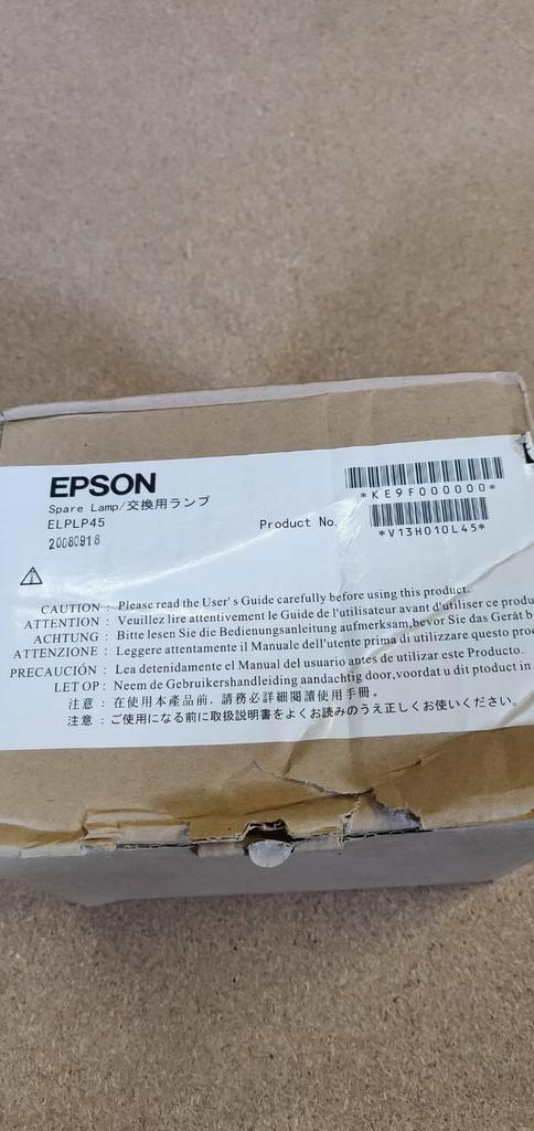 Epson Lamp L45, Audio, Tv en Foto, Beamer-accessoires, Nieuw, Ophalen of Verzenden
