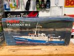 Robbe W-3 Politie RC Boot - Compleet met Beslagset, Hobby en Vrije tijd, Modelbouw | Boten en Schepen, Ophalen of Verzenden, Zo goed als nieuw