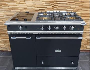 🔥Luxe Lacanche Fornuis 110cm zwart + rvs 2x INDUCTIE 4 pits beschikbaar voor biedingen