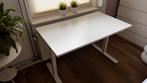 IKEA Trotten Zit/Sta Bureau 120x70 cm, Ophalen, In hoogte verstelbaar, Gebruikt, Stabureau