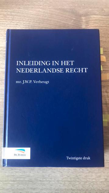 J.W.P. Verheugt - Inleiding in het Nederlandse recht beschikbaar voor biedingen