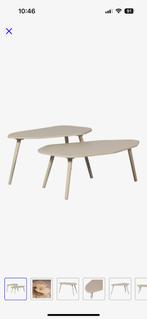 Woood Davina salontafel/bijzettafel, Ophalen, Zo goed als nieuw, Rond, Minder dan 55 cm