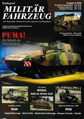 Militärfahrzeug Ausgabe 3/2006 beschikbaar voor biedingen