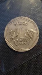 1 Rupee 1985 India unc., Postzegels en Munten, Munten | Azië, Ophalen of Verzenden, Centraal-Azië, Losse munt