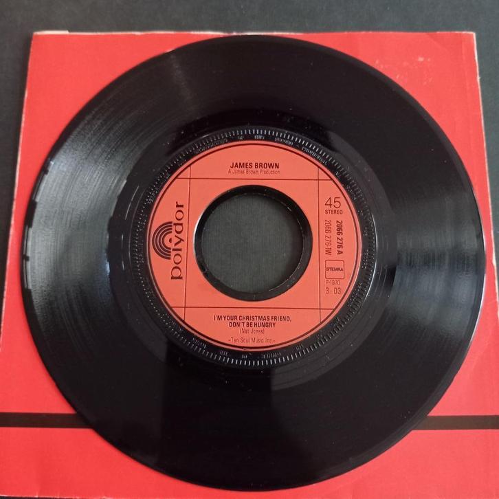 kerst/christmas: james brown: i'm your christmas friend (33), Cd's en Dvd's, Vinyl Singles, Single, 7 inch, Verzenden