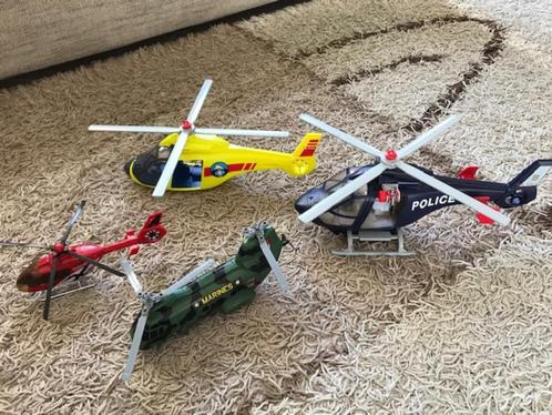 2 playmobil helikopters ( blauwe 5183 en gele), mariniers ch, Kinderen en Baby's, Speelgoed | Playmobil, Gebruikt, Ophalen of Verzenden