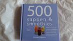 NIEUW boek : 500 Sappen & Smoothies met GRATIS een, Gezond koken, Voorgerechten en Soepen, Nieuw, Ophalen of Verzenden