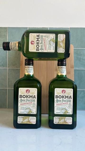 Bokma oude friesche graanjenever 1L beschikbaar voor biedingen