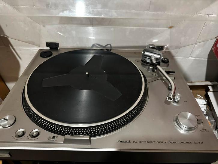 Sansui SR-737 Platenspeler -, Audio, Tv en Foto, Platenspelers, Gebruikt, Platenspeler, Overige merken, Automatisch, Ophalen