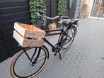 Elektrische heren fiets Cortina mat zwart, Ophalen of Verzenden, Zo goed als nieuw, 4 kinderen of meer