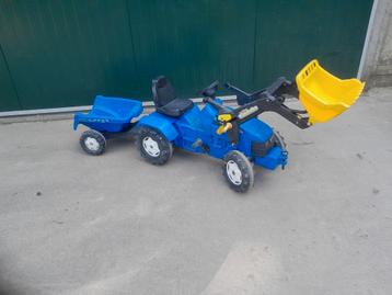Rolly Toys traptrekker met kipper. beschikbaar voor biedingen