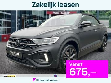 Volkswagen T-Roc Cabrio 1.5 TSI DSG R-LINE LEDER/CAMERA/NAVI beschikbaar voor biedingen