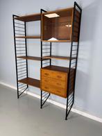 Vintage modulair wandmeubel Ladderax., Verzenden, Zo goed als nieuw, 25 tot 50 cm, Minder dan 100 cm