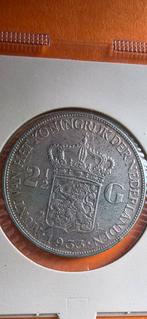 Rijksdaalder 1933, Postzegels en Munten, Munten | Nederland, Ophalen of Verzenden, Koningin Wilhelmina, 2½ gulden