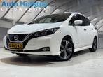 Nissan Leaf N-Connecta 40 kWh KEY-LESS CAMERA'S NAVI CLIMA L, Auto's, Nissan, Stof, Gebruikt, Zwart, 150 pk