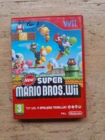 New Super Mario Bros. Wii - Met Hoes, Gebruikt, Eén computer, Ophalen of Verzenden, Platform