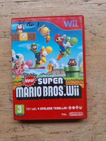 New Super Mario Bros. Wii - Met Hoes beschikbaar voor biedingen
