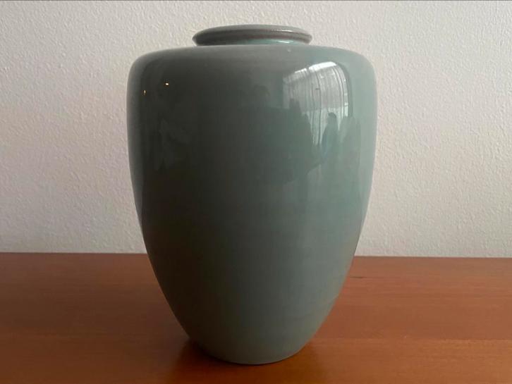 Pieter Groeneveldt: vaas druipglazuur periode ca.1950 - 1965, Antiek en Kunst, Antiek | Keramiek en Aardewerk, Ophalen of Verzenden