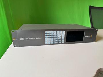 Blackmagic ATEM 4 M/E Broadcast Studio 4K 20x 12G-SDI inputs beschikbaar voor biedingen