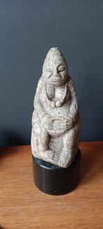 Sculptuuruit steen Jutai Tonoo? bizarre vorm. 18 cm hoogte, Ophalen of Verzenden