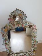 porseleinen spiegel, Antiek en Kunst, Overige vormen, Minder dan 100 cm, Minder dan 50 cm, Ophalen
