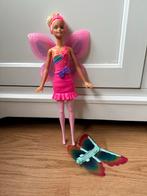 Barbie Fee met Vlindervleugels, Ophalen of Verzenden, Zo goed als nieuw, Barbie