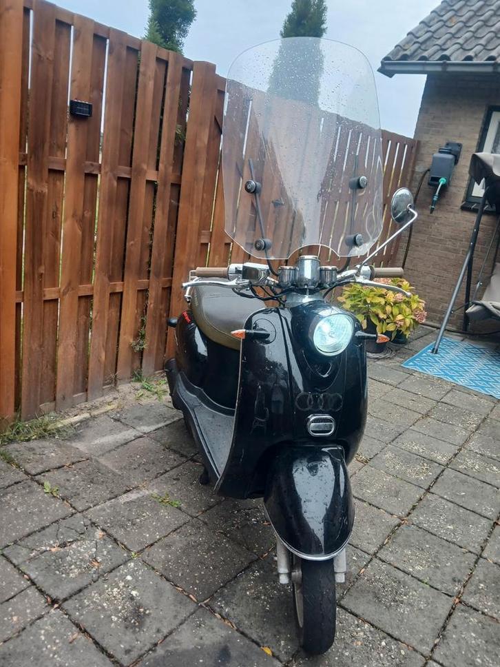 Retro Scooter-Rover Bikes, Fietsen en Brommers, Snorfietsen en Snorscooters, Gebruikt, Overige merken, Benzine, Ophalen of Verzenden