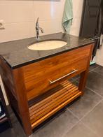 Badkamermeubel wastafelmeubel villeroy & boch wasbak, Ophalen, Gebruikt, 100 tot 150 cm, Minder dan 100 cm
