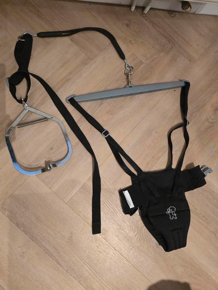 Tippitoes bouncer springstoeltje zwart, Kinderen en Baby's, Overige Kinderen en Baby's, Zo goed als nieuw, Ophalen