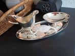Verzilverd WMF Roomsetje - 3 Delig, Antiek en Kunst, Antiek | Goud en Zilver, Ophalen of Verzenden