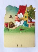 Vintage Dresdner Pappe kalenderhouder o.a. kinderen, Ophalen of Verzenden, Zo goed als nieuw