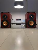 JVC CA-EXA10 stereo-set met Woodcone luidsprekers, Ophalen, Gebruikt, JVC, Losse componenten