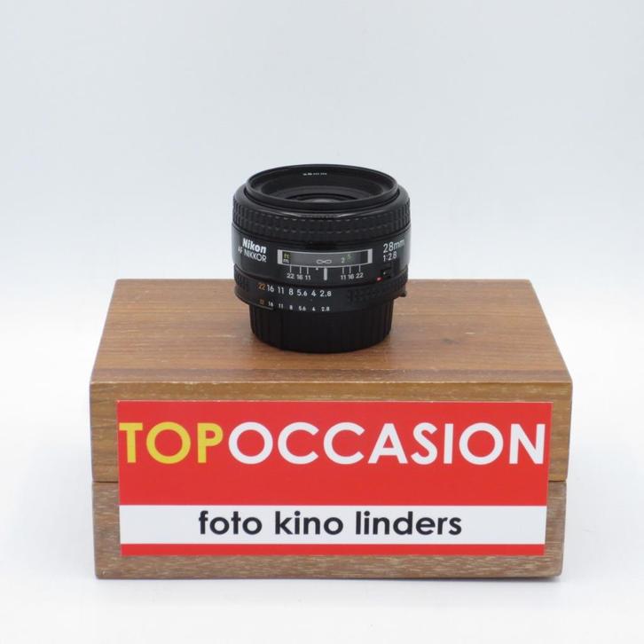 OCCASION: Nikon AF Nikkor 28mm 1:2.8, Audio, Tv en Foto, Fotografie | Lenzen en Objectieven, Gebruikt, Groothoeklens, Zoom, Ophalen of Verzenden