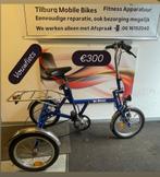 Vouwfiets  di blasi 3 wieler met boekjes en tas €300, Ophalen of Verzenden, Zo goed als nieuw, 16 tot 18 inch