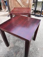 Bijzet Tafel of keukentafel 76x76cm, Huis en Inrichting, Tafels | Bijzettafels, Ophalen, Rechthoekig, 75 cm of meer, 60 cm of meer