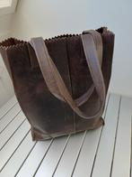 My paper bag donkerbruine leren Myomy tas, Ophalen of Verzenden, Bruin, Handtas