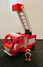 Houten brandweerauto, Kinderen en Baby's, Ophalen, Gebruikt