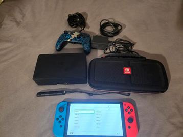 Nintendo Switch OLED + Controller beschikbaar voor biedingen
