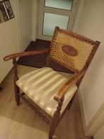 Stoeltje met rotan, Huis en Inrichting, Stoelen, Ophalen, Riet of Rotan, Gebruikt, Bruin